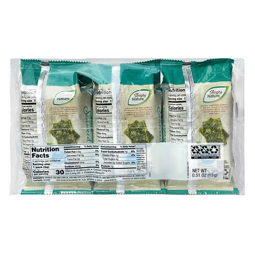 NonGMO Roasted Seaweed Snacks
